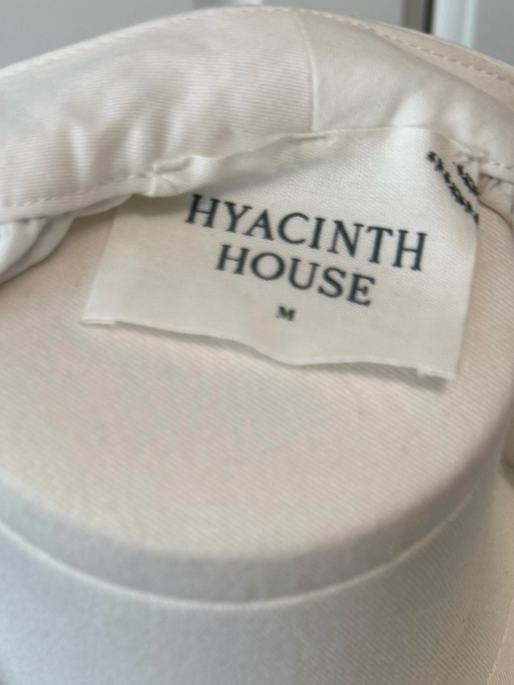 Tuckernuck Hyacinth House White Royal Blue Soutache Stella Blouse Embroidered M - Picture 9 of 11